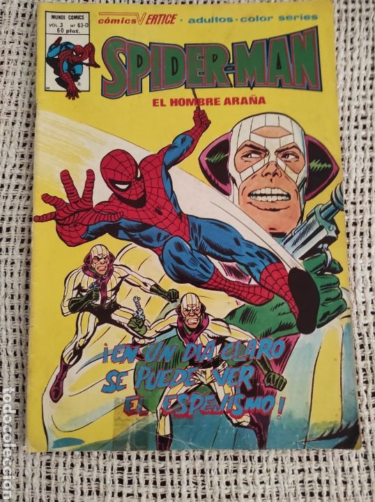 C&oacute;mics: SPIDERMAN VOL. 3 N&ordm; 63 D -EDITA : VERTICE - Foto 1