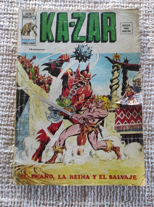 C&oacute;mics: KAZAR VOL 2 N&deg; 9 -ED. VERTICE - Foto 1