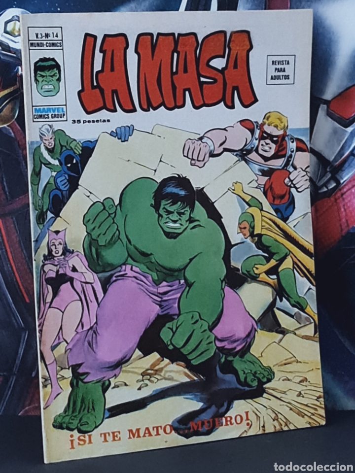 Comics : EXCELENTE ESTADO LA MASA 14 VOL III SI TE MATO MUERO GRAPA EDICIONES VERTICE