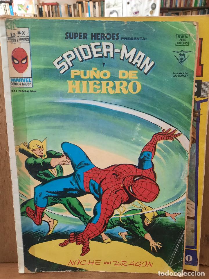 super héroes presenta: spider-man y puño de hie - Compra venta en  todocoleccion