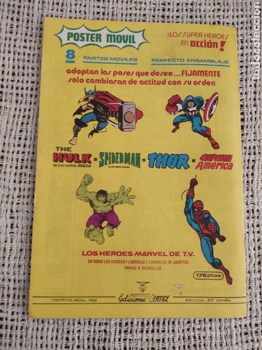 C&oacute;mics: LOS VENGADORES VOL. 2 N&ordm; 50 ( VERTICE ) - Foto 2