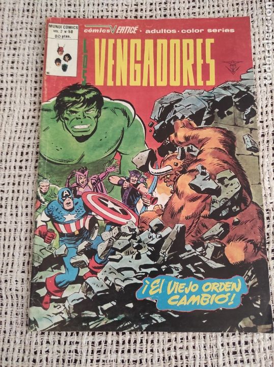 C&oacute;mics: LOS VENGADORES VOL. 2 N&ordm; 50 ( VERTICE ) - Foto 1
