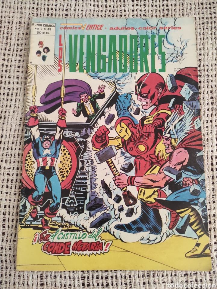 C&oacute;mics: LOS VENGADORES VOL. 2 N&ordm; 48 ( VERTICE ) - Foto 1