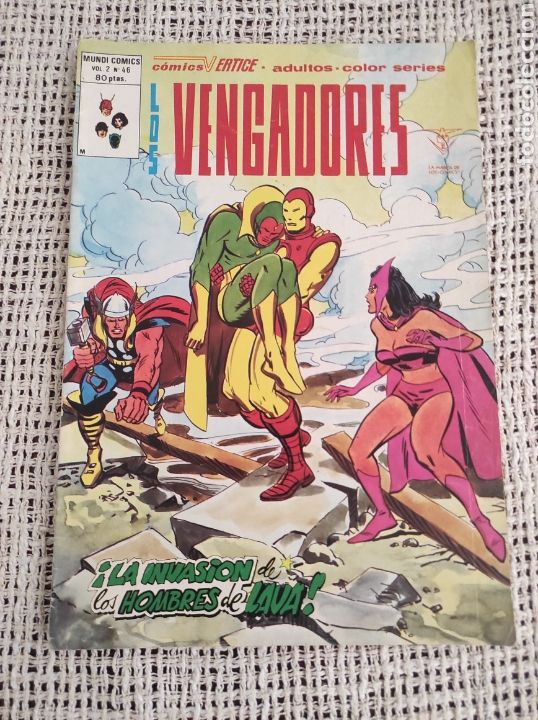 C&oacute;mics: LOS VENGADORES VOL. 2 N&ordm; 46 ( VERTICE ) - Foto 1