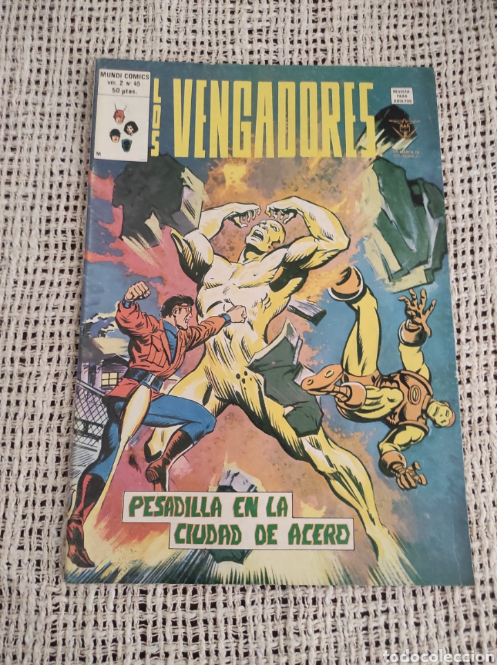 C&oacute;mics: LOS VENGADORES VOL. 2 N&ordm; 45 ( VERTICE ) - Foto 1