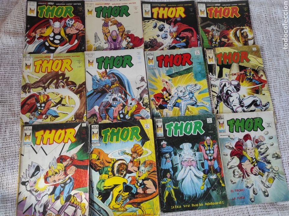 C&oacute;mics: THOR VOL 2 - LOTE DE 13 EJEMPLARES ( EDICIONES VERTICE ) - Foto 1