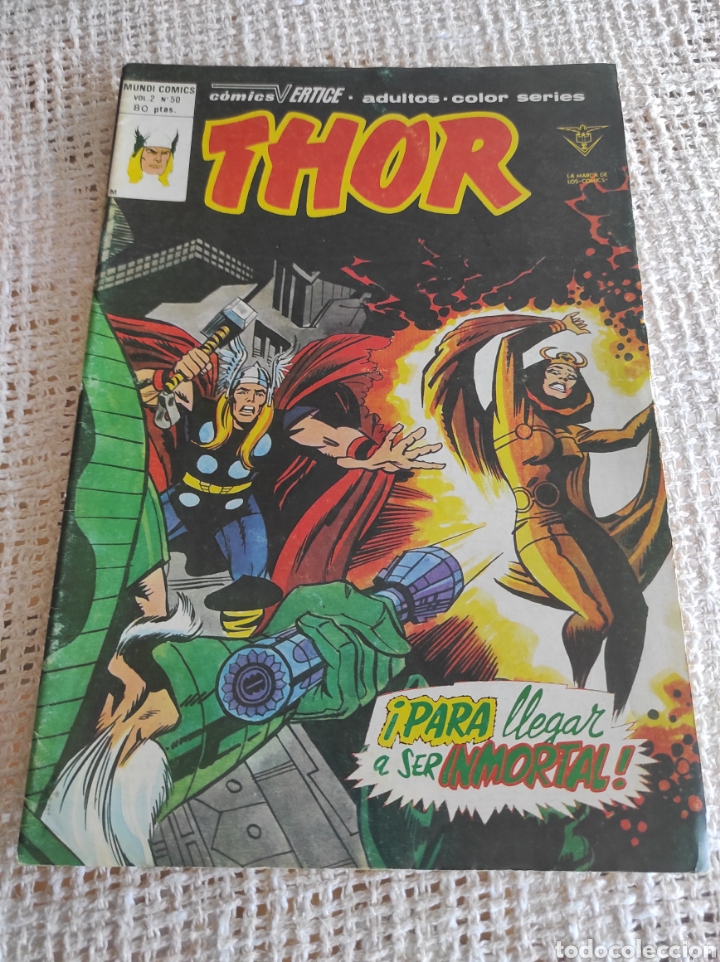 C&oacute;mics: THOR VOL 2 N&ordm; 50 ( EDICIONES VERTICE ) - Foto 1