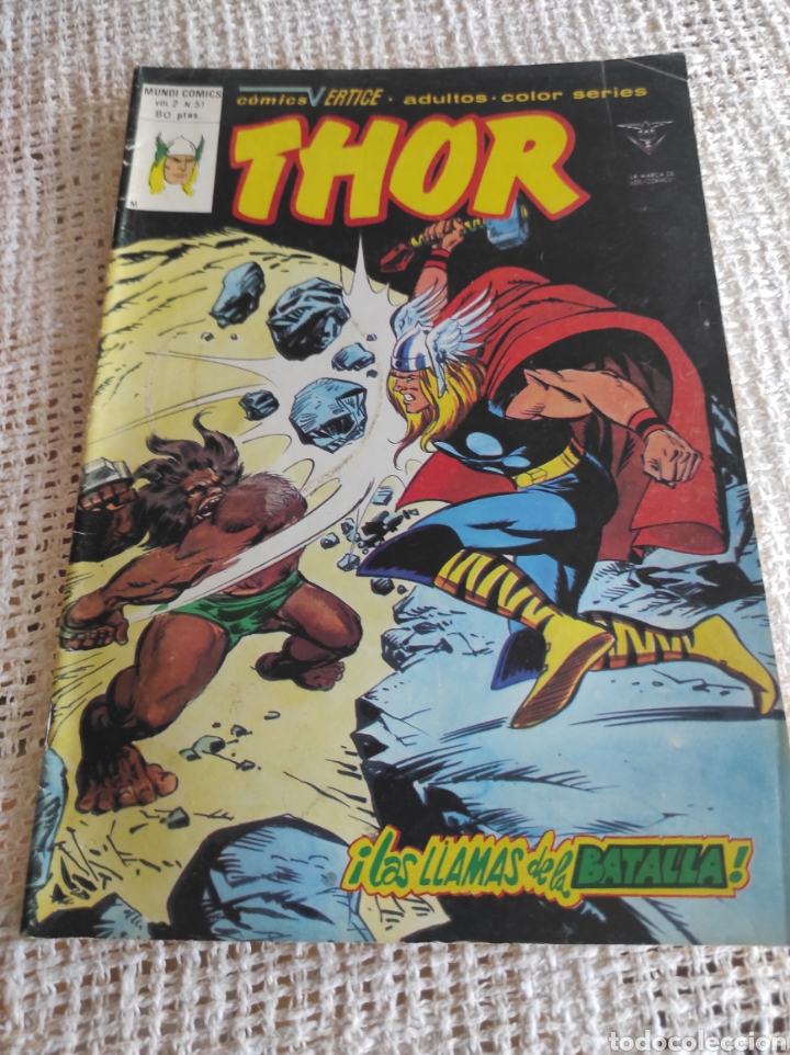 C&oacute;mics: THOR VOL 2 N&ordm; 51 ( EDICIONES VERTICE ) - Foto 1