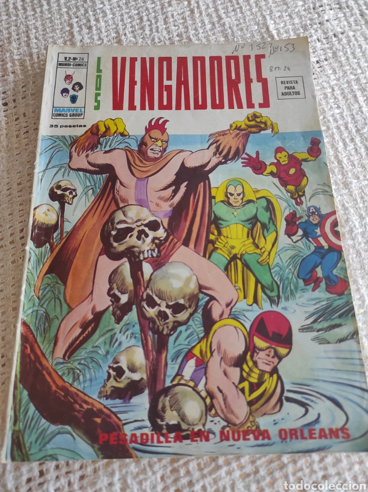C&oacute;mics: LOS VENGADORES VOL. 2 N&ordm; 26 ( VERTICE ) - Foto 1