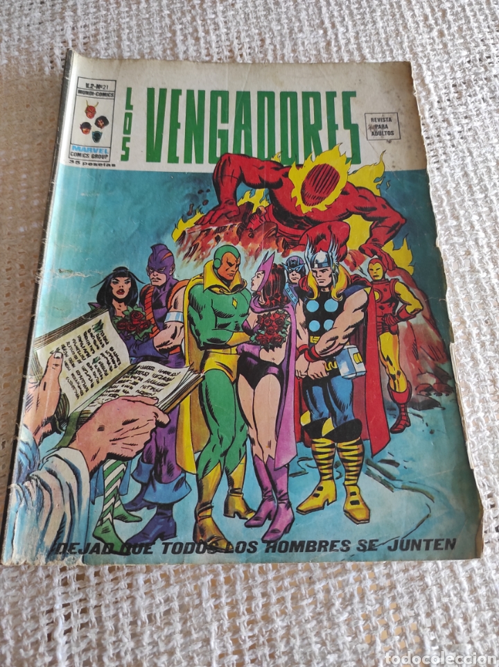 C&oacute;mics: LOS VENGADORES VOL. 2 N&ordm; 21 ( VERTICE ) - Foto 1