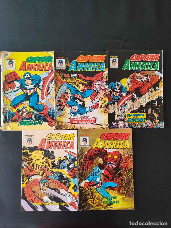 C&oacute;mics: CAPITAN AMERICA MUNDI COMICS 2,4,5,7,8 - Foto 1