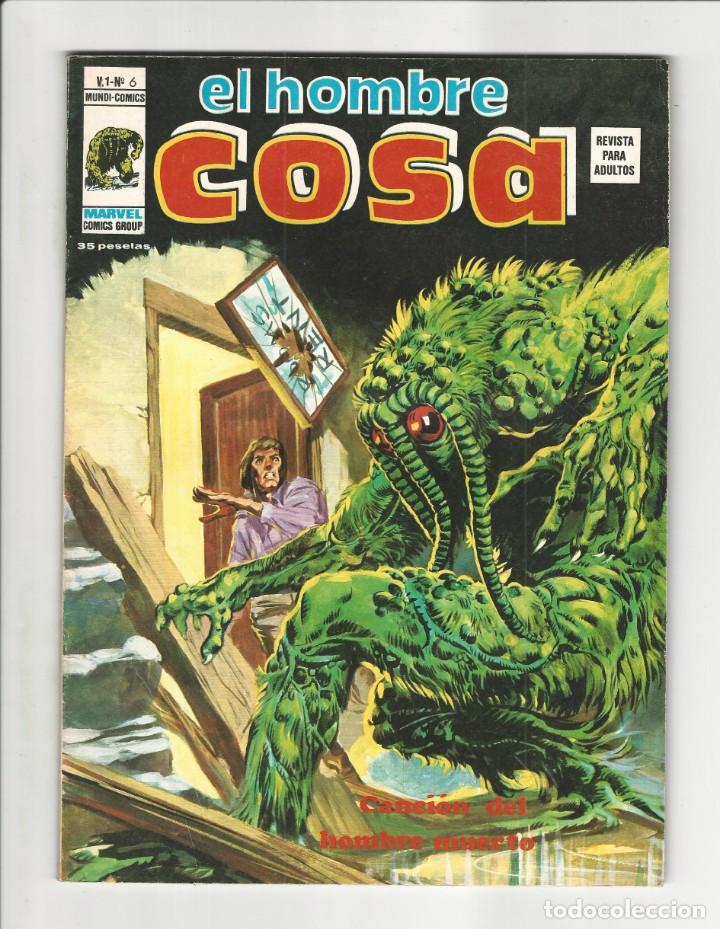 C&oacute;mics: V&eacute;rtice. El hombre cosa Vol1. 6. - Foto 1