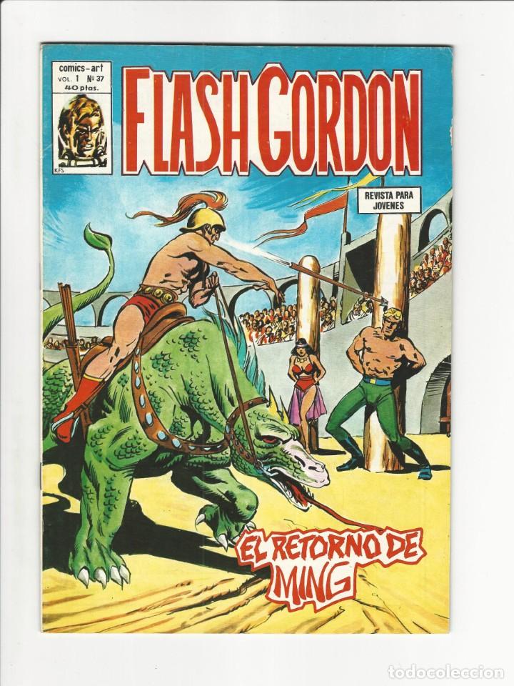 C&oacute;mics: V&eacute;rtice. Volumen 1. Flash Gordon. 37. - Foto 1