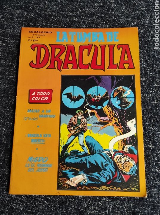 C&oacute;mics: LA TUMBA DE DRACULA, VOLUMEN 2 N&ordm; 6 ( TEBEO TERROR ) - Foto 1
