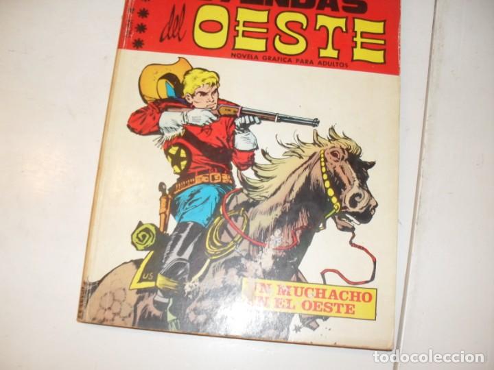 C&oacute;mics: LEYENDAS DEL OESTE N&ordm; 4,(DE 6),(DE 6).euredit ediciones,a&ntilde;o 1970 TEBEO DIFICIL. - Foto 1