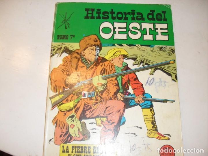 C&oacute;mics: HISTORIA DEL OESTE N&ordm;7,(DE 17).euredit ediciones,a&ntilde;o 1969 TEBEO DIFICIL. - Foto 1