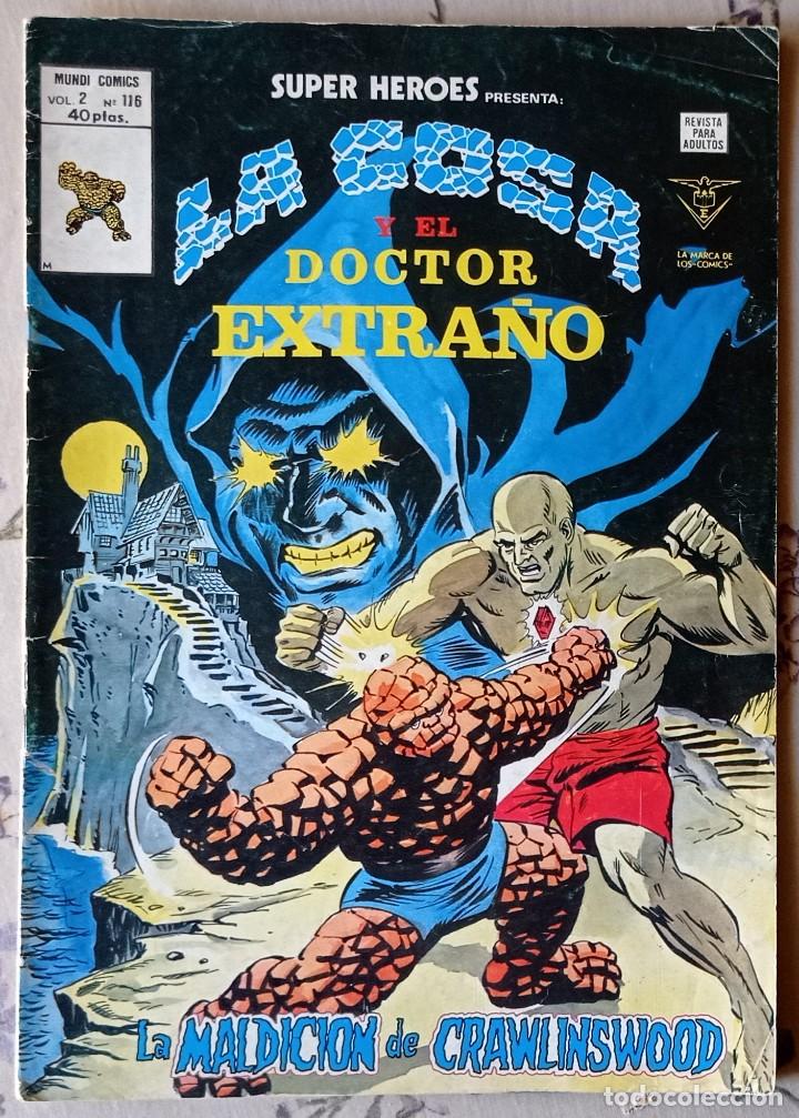 C&oacute;mics: SUPER HEROES V.2 N&ordm; 116 LA COSA Y EL DOCTOR EXTRA&Ntilde;O - Foto 1