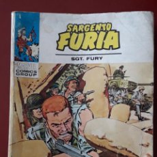 Cómics: COMIC VERTICE SARGENTO FURIA 23 LEL ENAMORADO DE LA GUERRA PORTADA DE LOPEZ ESPI DE 30 PTAS. Lote 345794953