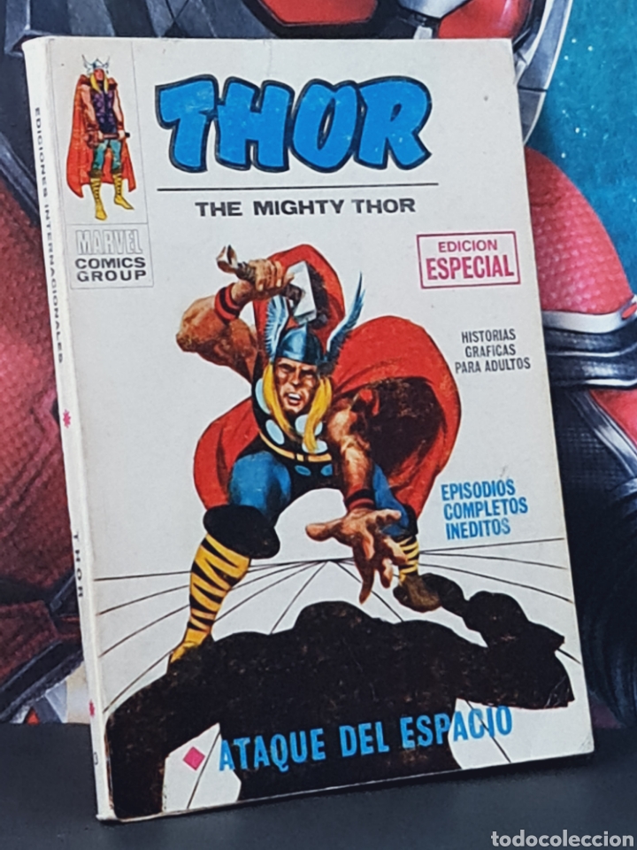 C&oacute;mics: MUY BUEN ESTADO THOR 3 ATAQUE DEL ESPACIO TACO EDICIONES INTERNACIONALES VERTICE - Foto 1