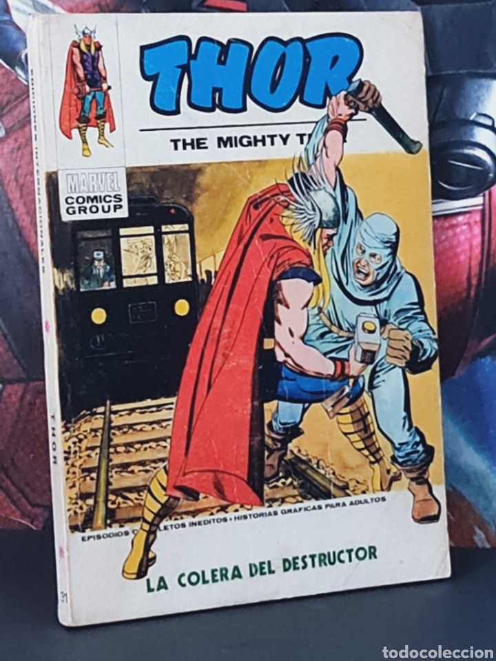 C&oacute;mics: THOR 31 LA COLORA DEL DESTRUCTOR NORMAL ESTADO TACO EDICIONES INTERNACIONALES VERTICE - Foto 1