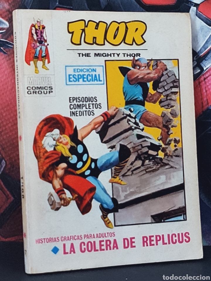 C&oacute;mics: THOR 7 LA COLERA DE REPLICUS NORMAL ESTADO TACO EDICIONES INTERNACIONALES VERTICE - Foto 1
