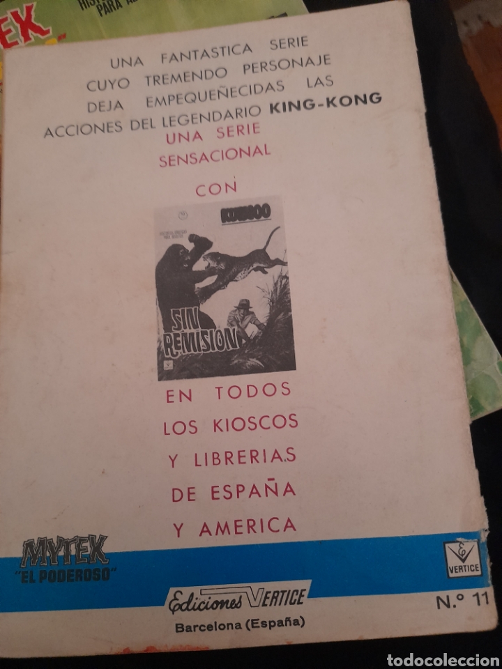 C&oacute;mics: Mytek, El poderoso N 11,Edici&oacute;nes V&eacute;rtice de 1965 - Foto 4