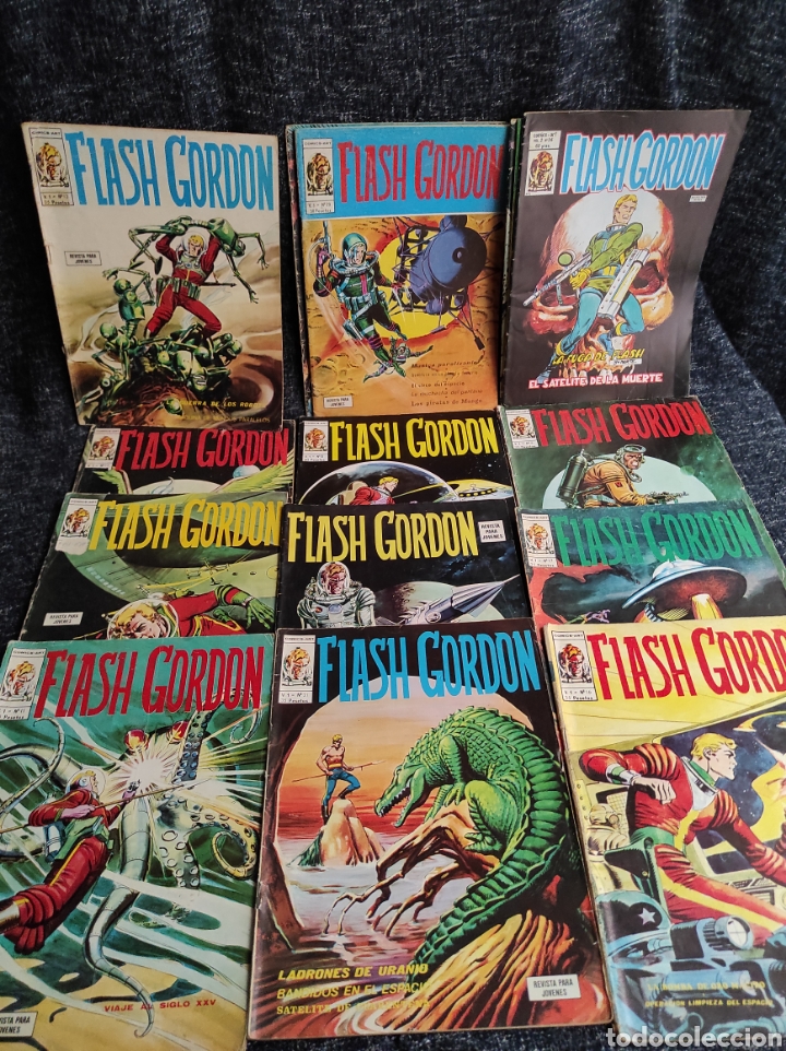 C&oacute;mics: FLASH GORDON VOL. 1 - LOTE DE 15 EJEMPLARES - edita : EDICIONES VERTICE - Foto 1