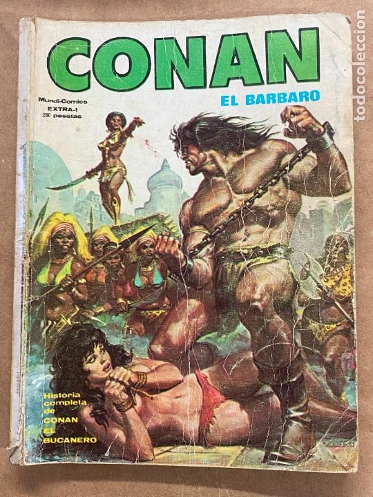 C&oacute;mics: CONAN EL BARBARO / EXTRA 1 - VERTICE - Foto 1