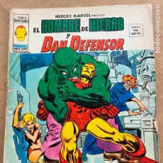 Cómics: COMIC HEROES MARVEL Nº 16 V2 EL HOMBRE DE HIERRO Y DAN DEFENSOR EDITORIAL VERTICE. Lote 346372318