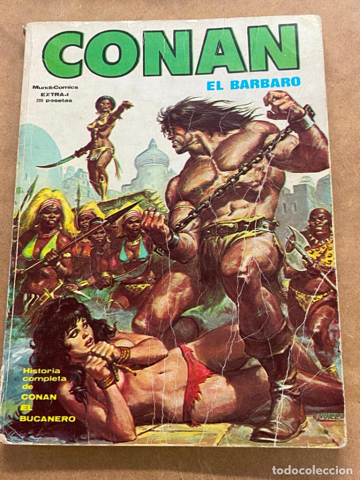 C&oacute;mics: CONAN EL BARBARO. EXTRA 1. MUNDI COMICS 1980 - Foto 1