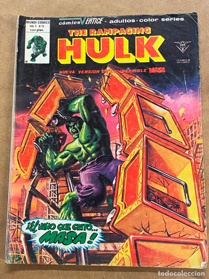 C&oacute;mics: THE RAMPAGING HULK VOL. 1 num 11 (VERTICE) - 1980 - Foto 1