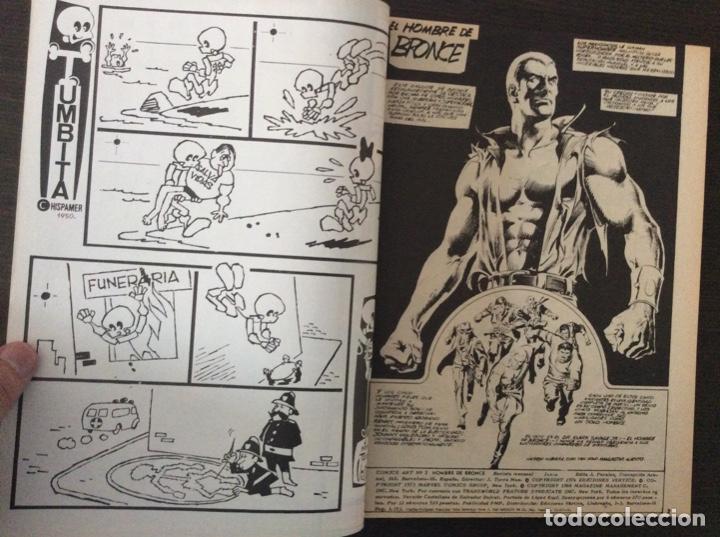 C&oacute;mics: EL HOMBRE DE BRONCE COMPLETA + ANTOLOG&Iacute;A DEL C&Oacute;MIC EXCELENTE ESTADO - Foto 7