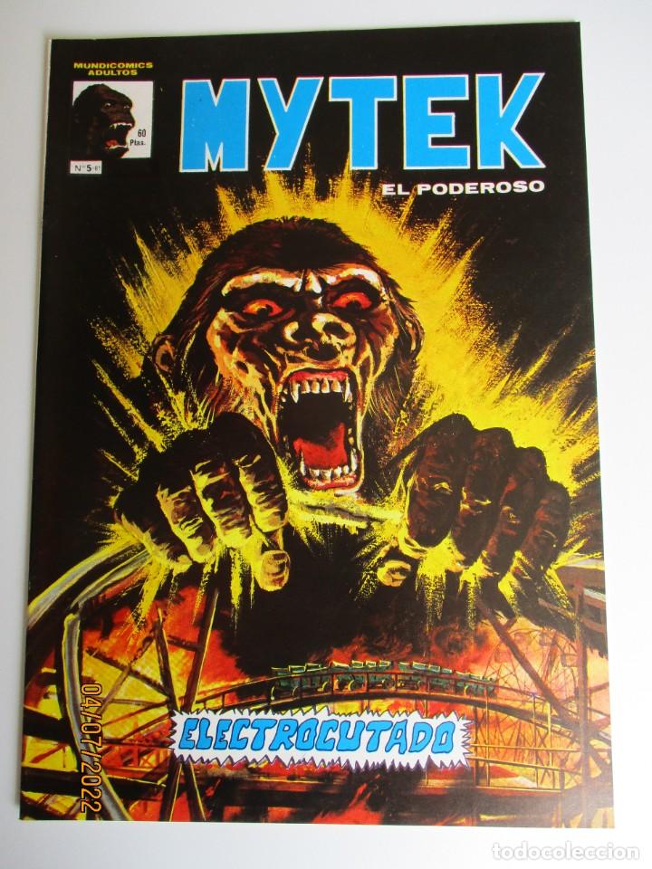 C&oacute;mics: MYTEK (1981, VERTICE) 5 &middot; III-1982 &middot; ELECTROCUTADO***EXCELENTE*** - Foto 1