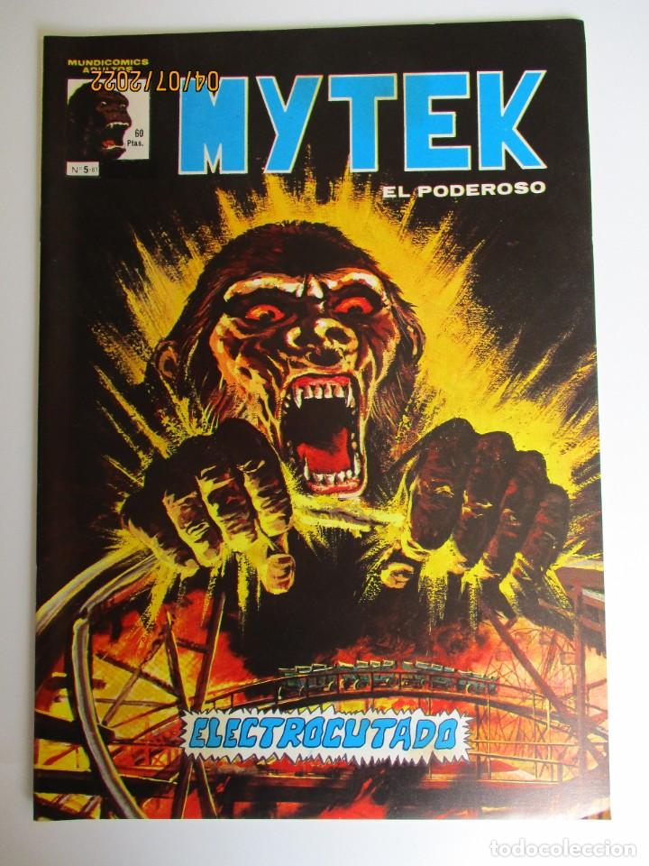 C&oacute;mics: MYTEK (1981, VERTICE) 5 &middot; III-1982 &middot; ELECTROCUTADO ***EXCELENTE*** - Foto 1
