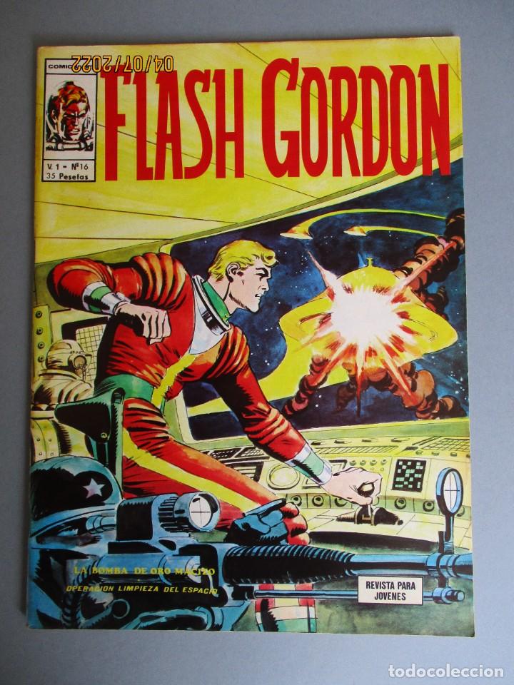 C&oacute;mics: FLASH GORDON (1974, VERTICE) -V.1- 16 &middot; 1975 &middot; FLASH GORDON - Foto 1