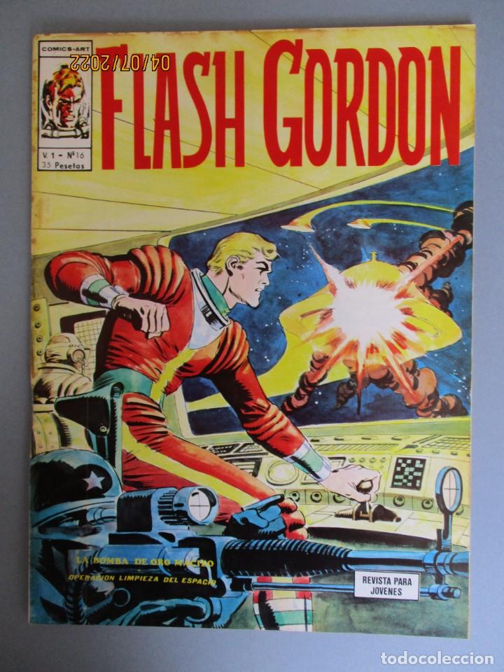 C&oacute;mics: FLASH GORDON (1974, VERTICE) -V.1- 16 &middot; 1975 &middot; FLASH GORDON - Foto 1
