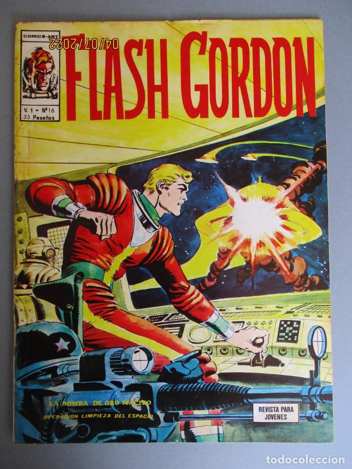C&oacute;mics: FLASH GORDON (1974, VERTICE) -V.1- 16 &middot; 1975 &middot; FLASH GORDON - Foto 1