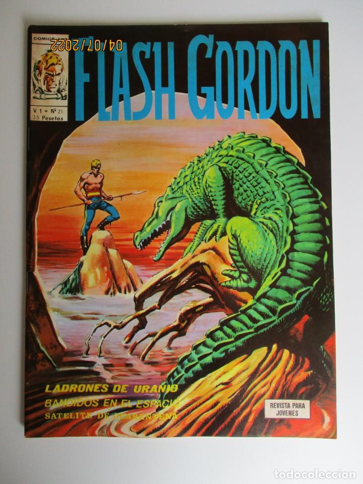 C&oacute;mics: FLASH GORDON (1974, VERTICE) -V.1- 21 &middot; 1975 &middot; FLASH GORDON - Foto 1