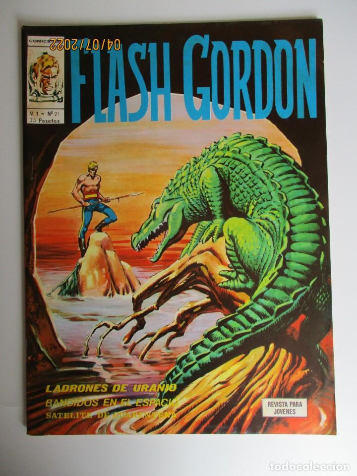 C&oacute;mics: FLASH GORDON (1974, VERTICE) -V.1- 21 &middot; 1975 &middot; FLASH GORDON - Foto 1