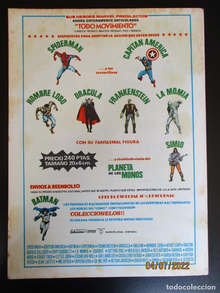 C&oacute;mics: FLASH GORDON (1974, VERTICE) -V.1- 21 &middot; 1975 &middot; FLASH GORDON - Foto 3