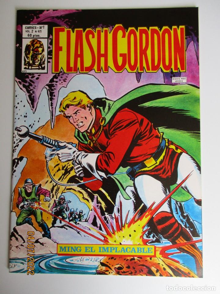 C&oacute;mics: FLASH GORDON (1980, VERTICE) -V.2- 41 &middot; 15-I-1982 &middot; MING EL IMPLACABLE ** EXCELENTE ** - Foto 1