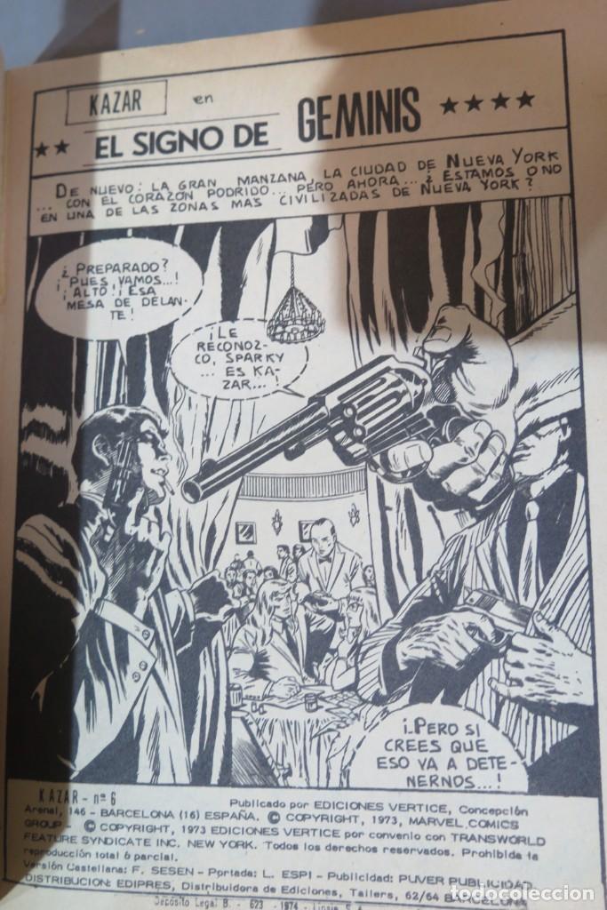 C&oacute;mics: KA-ZAR. EL SIGNO DE GEMINIS. MARVEL. VERTICE - Foto 3