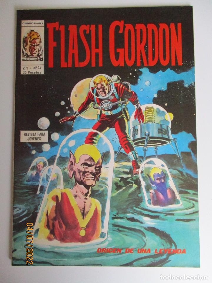 C&oacute;mics: FLASH GORDON (1974, VERTICE) -V.1- 24 &middot; 1975 &middot; FLASH GORDON - Foto 1