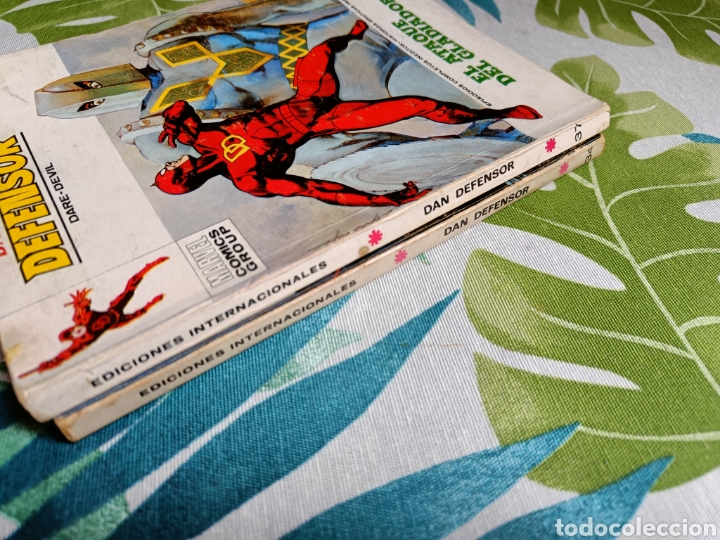 C&oacute;mics: LOTE 2 C&Oacute;MICS TACO MARVEL DAN DEFENSOR. N&Uacute;MEROS 34 Y 37. ED V&Eacute;RTICE. A&Ntilde;OS 70 - Foto 2