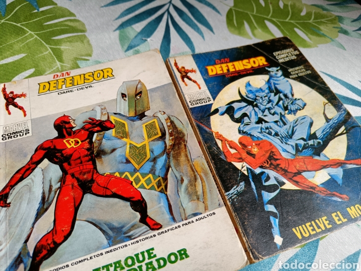 C&oacute;mics: LOTE 2 C&Oacute;MICS TACO MARVEL DAN DEFENSOR. N&Uacute;MEROS 34 Y 37. ED V&Eacute;RTICE. A&Ntilde;OS 70 - Foto 8