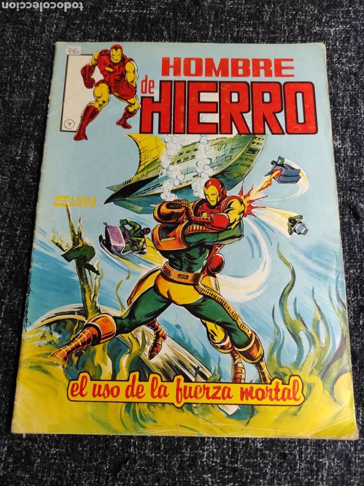 C&oacute;mics: EL HOMBRE DE HIERRO N&ordm; 7 ED. VERTICE - SURCO - Foto 1