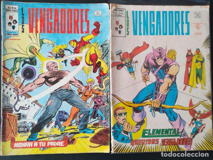 C&oacute;mics: LOS VENGADORES VOL 2 NUMEROS 40 Y 43 - Foto 1