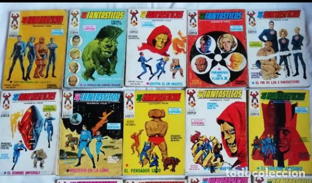 C&oacute;mics: LOS 4 FANT&Aacute;STICOS COLECCI&Oacute;N COMPLETA 67 n&uacute;meros . - Foto 1