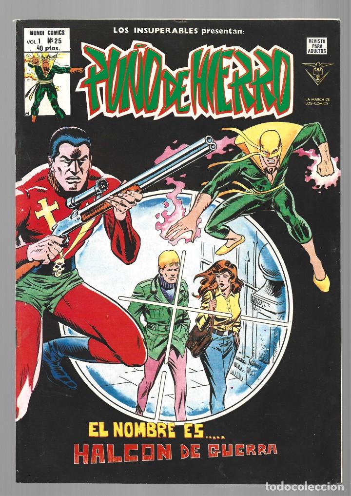C&oacute;mics: Los insuperables 25: Pu&ntilde;o de Hierro, 1979, Vertice, impecable - Foto 1