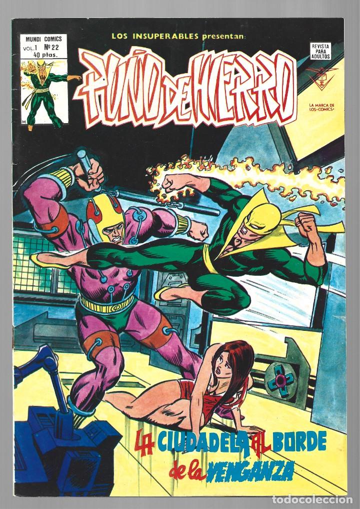 C&oacute;mics: Los insuperables 22: Pu&ntilde;o de Hierro, 1979, Vertice, impecable - Foto 1